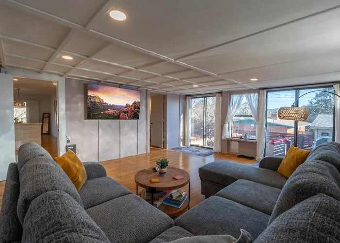 Ferienhaus New! Scenic Escape | Yard/views/trails! Sedona